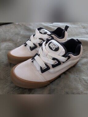 NEW Men's Vans Knu Skool Dr Marshmallow Classic Gum Sneaker Shoes Size 9